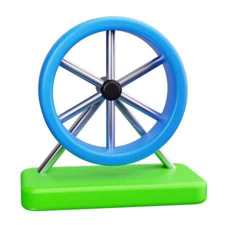 Hamster Wheel  3D Icon