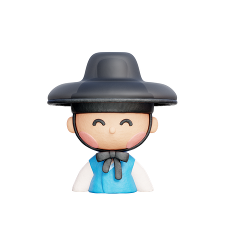 Hanbok  3D Icon