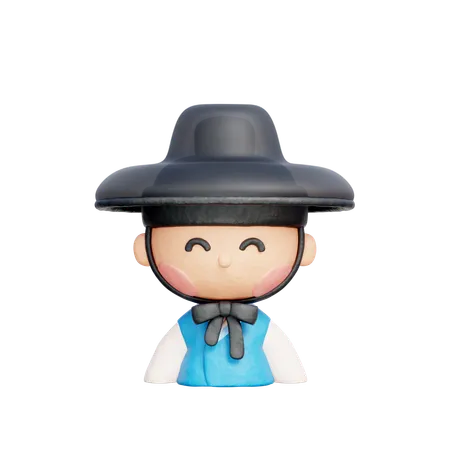 Hanbok  3D Icon