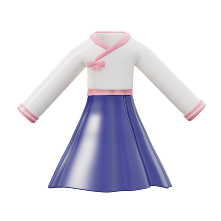 Hanbok Outfit  3D Icon