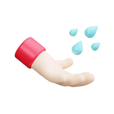 Hand  3D Icon