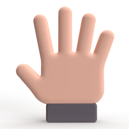 Hand  3D Icon