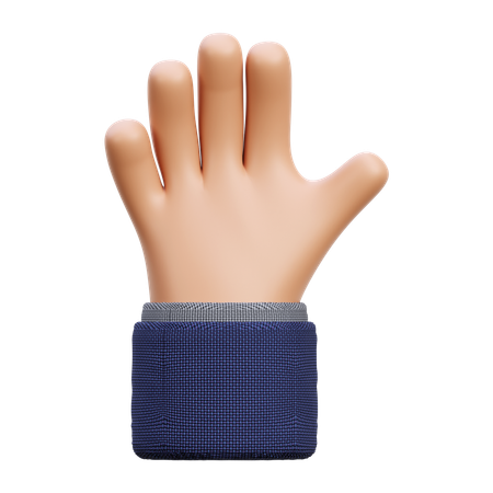 Hand  3D Icon