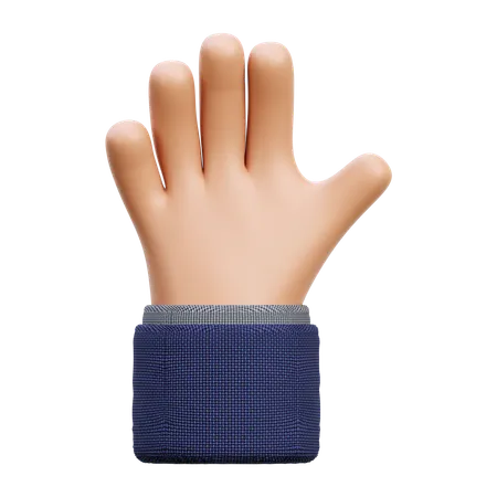 Hand  3D Icon