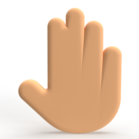 Hand  3D Icon
