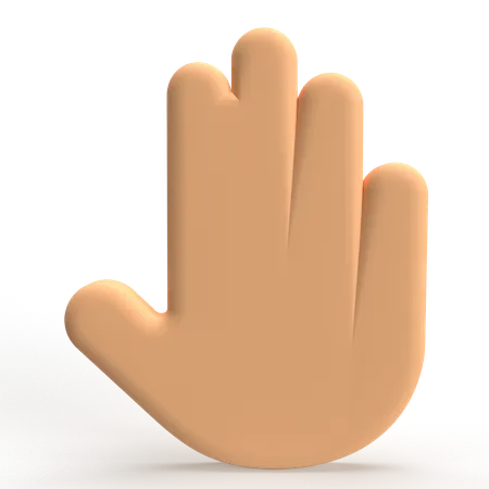 Hand  3D Icon