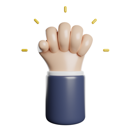 Hand  3D Icon