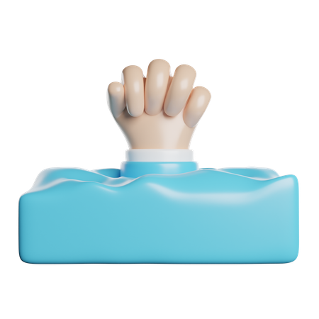 Hand  3D Icon
