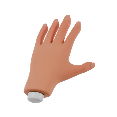 Hand  3D Icon