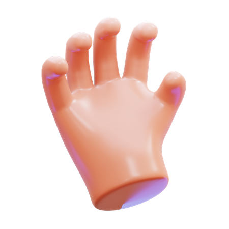 Hand  3D Icon