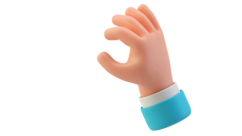 Hand  3D Icon