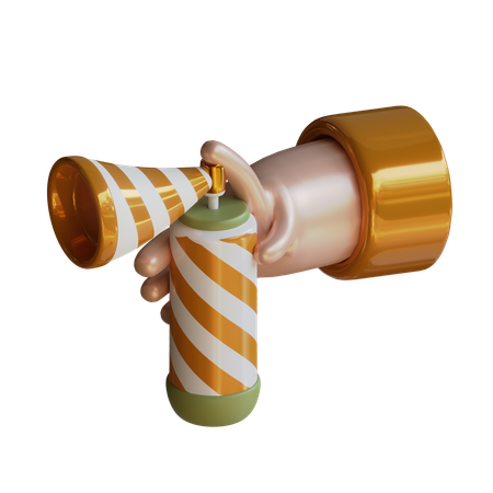 Hand Air Horn  3D Icon