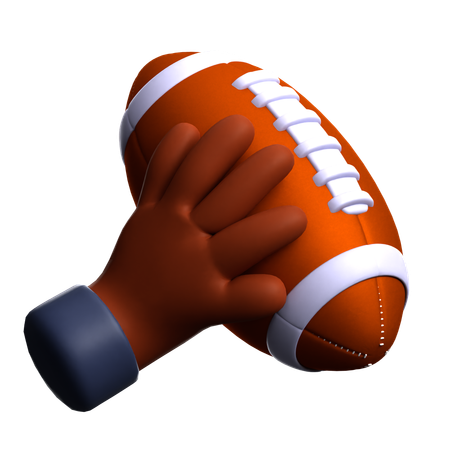 Hand And Ball  3D Icon