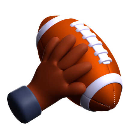 Hand And Ball  3D Icon