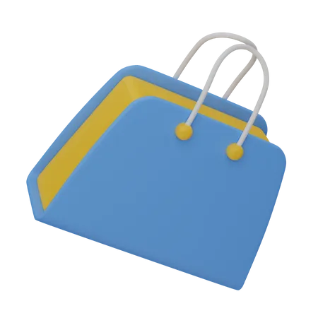 Hand Bag  3D Illustration