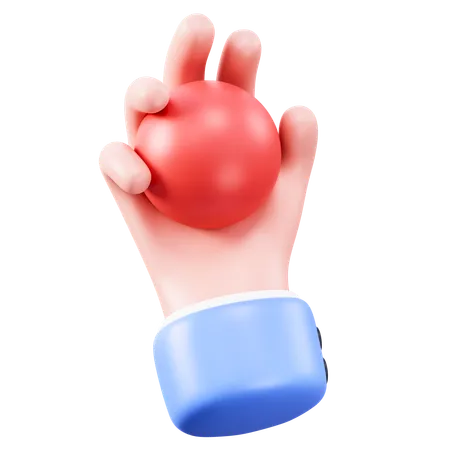 Hand Ball  3D Icon