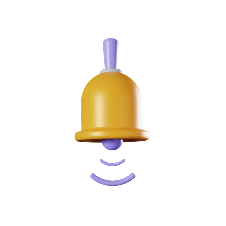 Hand Bell  3D Icon