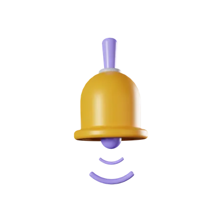 Hand Bell  3D Icon