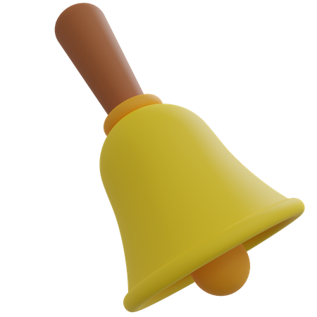Hand Bell  3D Icon