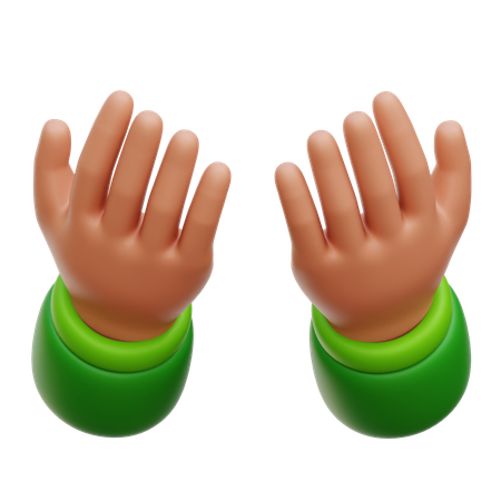 Handbeten  3D Icon