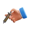 Hand Carrying Syringe