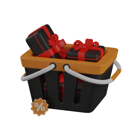 Hand Cart  3D Icon