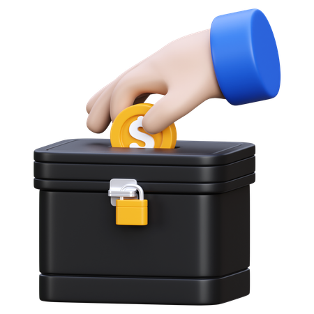 Hand Charity  3D Icon