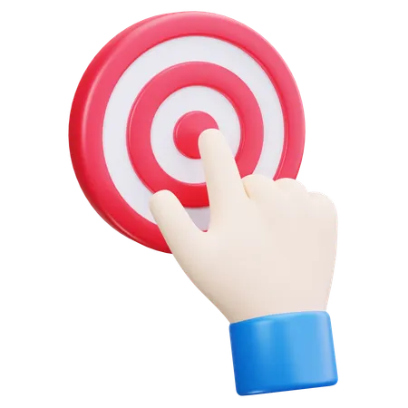 Hand Click  3D Icon