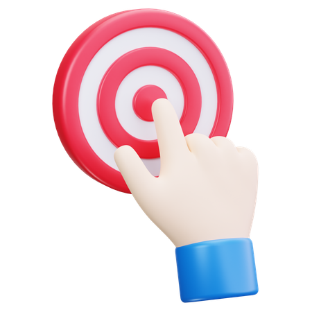 Hand Click  3D Icon