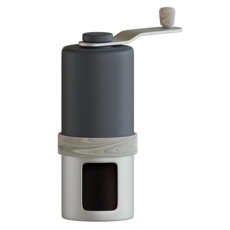 Hand Coffee Grinder  3D Icon