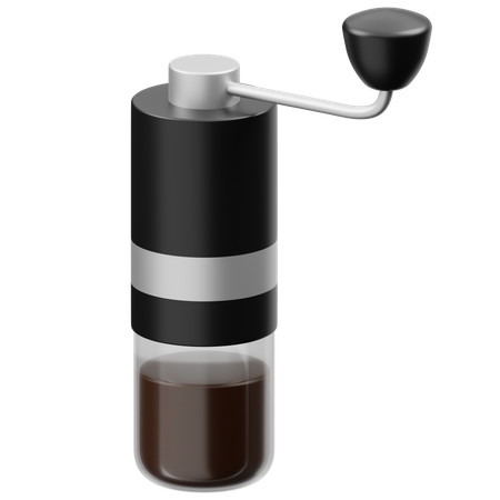 Hand Coffee Grinder  3D Icon