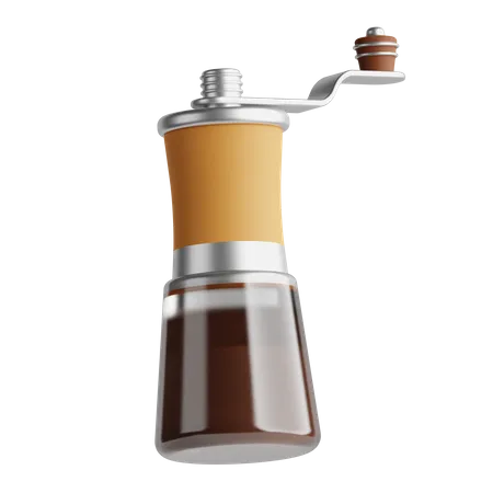 Hand Coffee Grinder  3D Icon