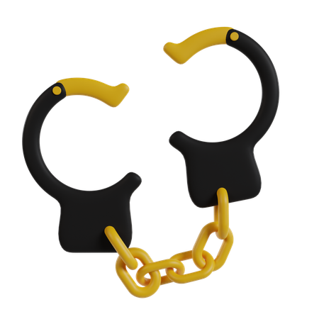 Hand Cuffs  3D Icon