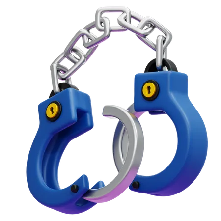 Hand Cuffs  3D Icon