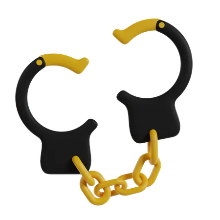 Hand Cuffs  3D Icon