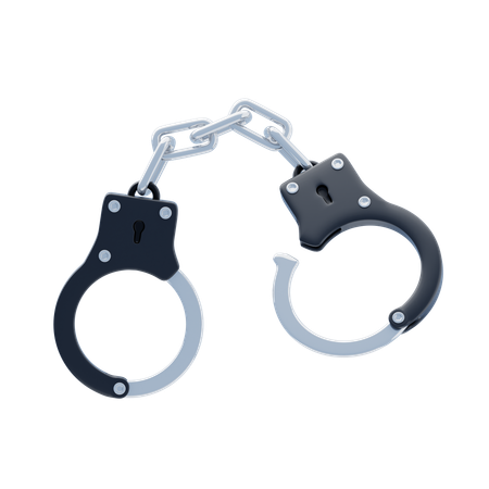 Hand Cuffs  3D Icon