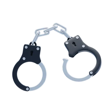 Hand Cuffs  3D Icon