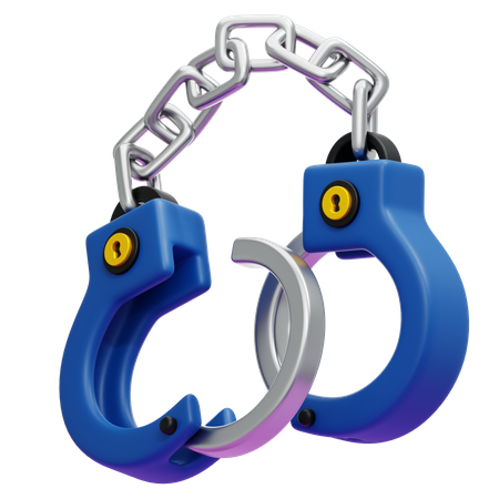 Hand Cuffs  3D Icon