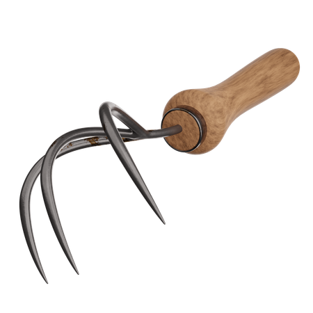 Hand Cultivator  3D Icon