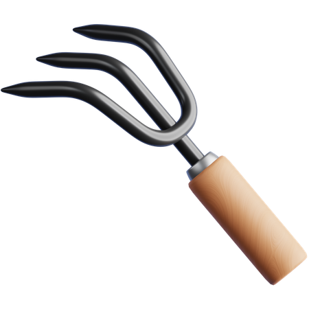 Hand Cultivator  3D Icon