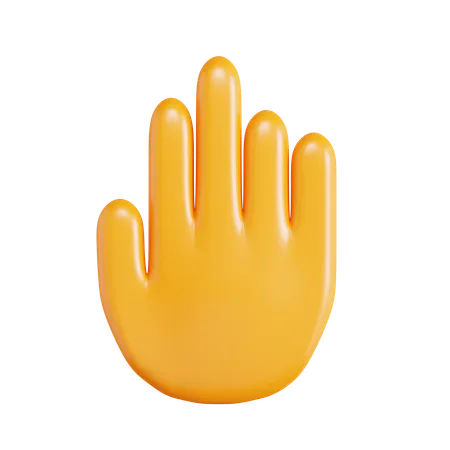 Hand Cursor  3D Icon