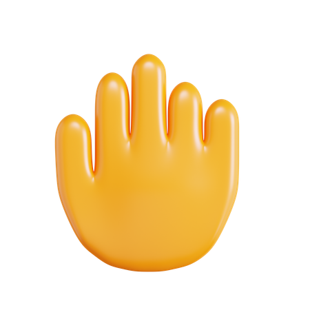 Hand Cursor  3D Icon