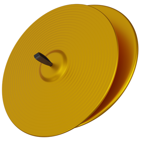 Hand Cymbals  3D Icon