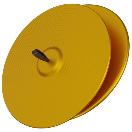 Hand Cymbals  3D Icon