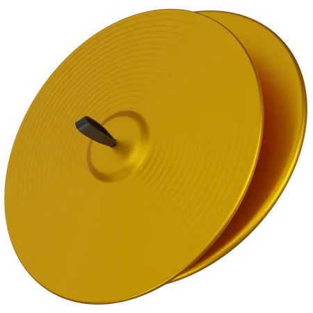 Hand Cymbals  3D Icon