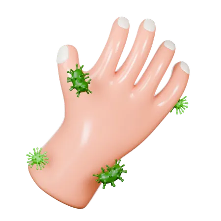 Hand Diseases  3D Icon