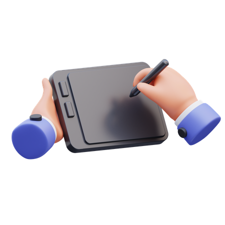 Hand Drawing  3D Icon