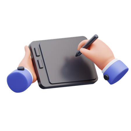 Hand Drawing  3D Icon