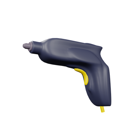 Hand drill  3D Illustration
