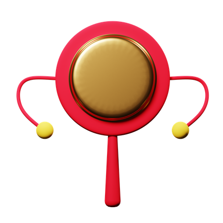Hand Drum  3D Icon